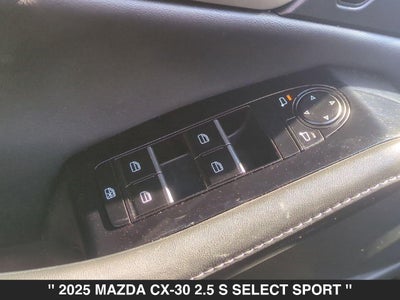 2025 Mazda CX-30 2.5 S Select Sport
