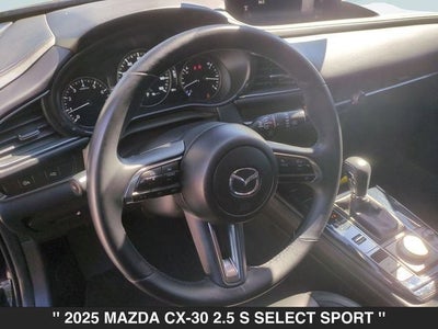 2025 Mazda CX-30 2.5 S Select Sport
