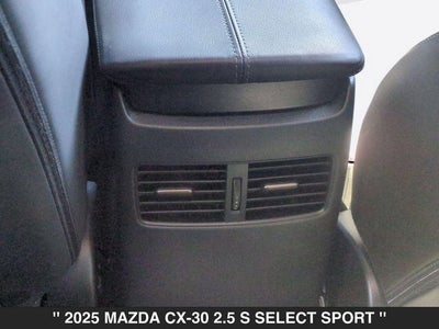 2025 Mazda CX-30 2.5 S Select Sport