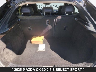 2025 Mazda CX-30 2.5 S Select Sport