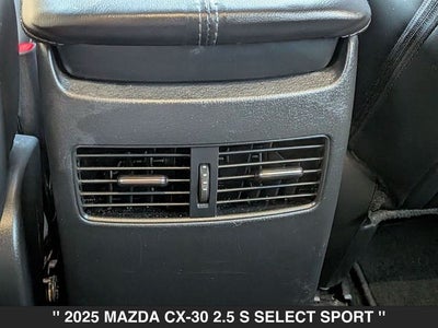 2025 Mazda CX-30 2.5 S Select Sport 2.5 S