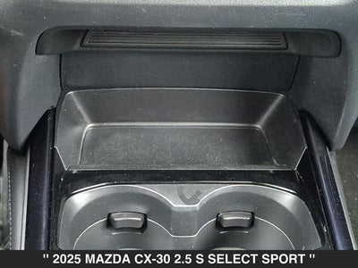 2025 Mazda MAZDA CX-30 2.5 S Select Sport