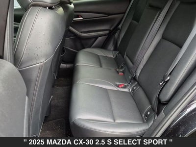 2025 Mazda MAZDA CX-30 2.5 S Select Sport