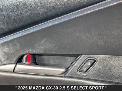 2025 Mazda MAZDA CX-30 2.5 S Select Sport