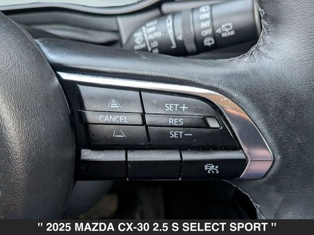 2025 Mazda MAZDA CX-30 2.5 S Select Sport