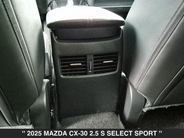 2025 Mazda MAZDA CX-30 2.5 S Select Sport