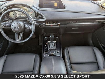 2025 Mazda MAZDA CX-30 2.5 S Select Sport