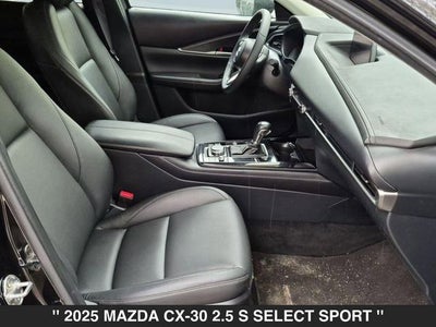 2025 Mazda MAZDA CX-30 2.5 S Select Sport