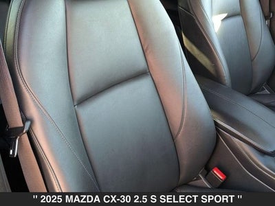 2025 Mazda MAZDA CX-30 2.5 S Select Sport