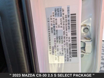2023 Mazda CX-30 2.5 S Select Package 2.5 S
