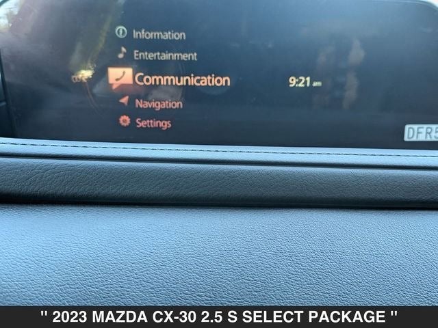 2023 Mazda MAZDA CX-30 2.5 S Select Package