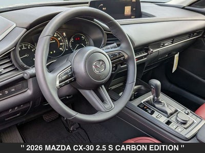 2026 Mazda CX-30 2.5 S Carbon Edition
