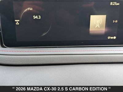 2026 Mazda CX-30 2.5 S Carbon Edition