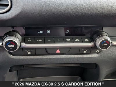 2026 Mazda CX-30 2.5 S Carbon Edition
