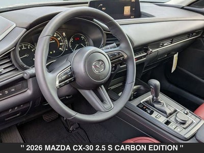 2026 Mazda CX-30 2.5 S Carbon Edition AWD