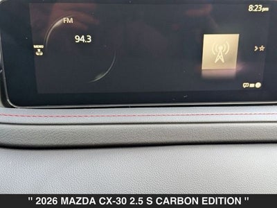 2026 Mazda CX-30 2.5 S Carbon Edition AWD