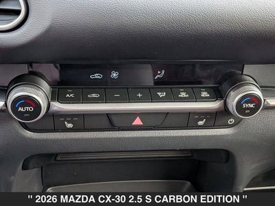 2026 Mazda CX-30 2.5 S Carbon Edition AWD
