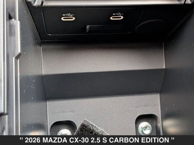 2026 Mazda CX-30 2.5 S Carbon Edition AWD