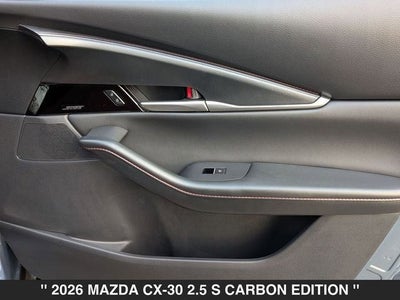 2026 Mazda CX-30 2.5 S Carbon Edition AWD