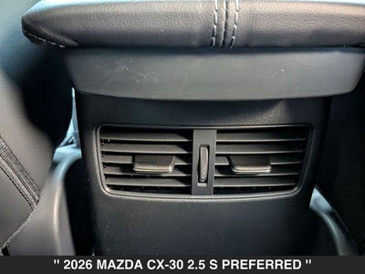 2026 Mazda CX-30 2.5 S Preferred