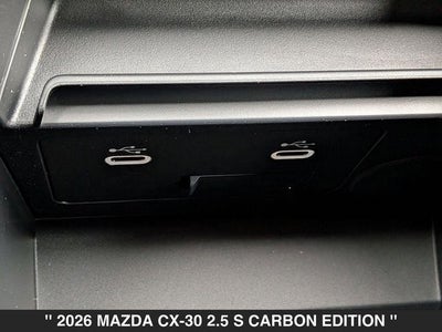 2026 Mazda CX-30 2.5 S Carbon Edition AWD