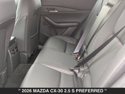 2026 Mazda CX-30 2.5 S Preferred AWD