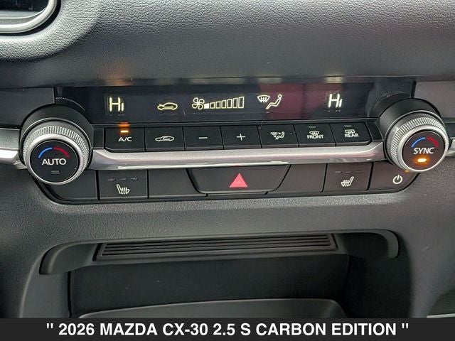 2026 Mazda CX-30 2.5 S Carbon Edition