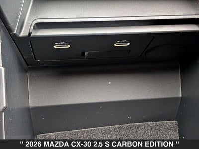 2026 Mazda CX-30 2.5 S Carbon Edition