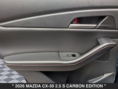 2026 Mazda CX-30 2.5 S Carbon Edition