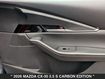 2026 Mazda CX-30 2.5 S Carbon Edition