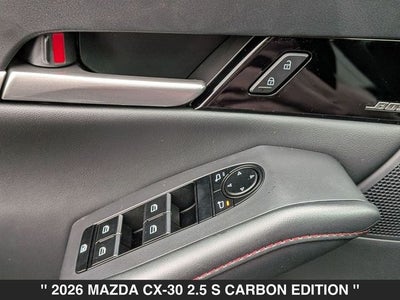 2026 Mazda CX-30 2.5 S Carbon Edition