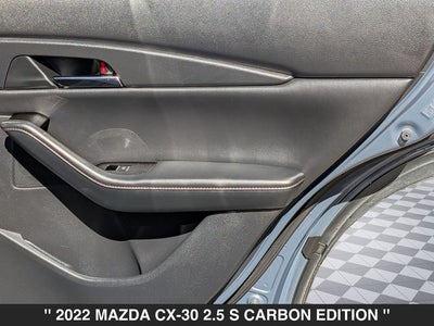 2022 Mazda CX-30 2.5 S Carbon Edition