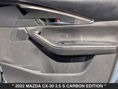 2022 Mazda CX-30 2.5 S Carbon Edition