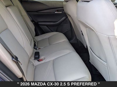 2026 Mazda CX-30 2.5 S Preferred AWD
