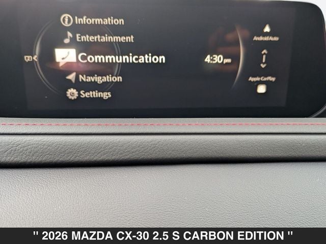 2026 Mazda CX-30 2.5 S Carbon Edition