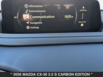 2026 Mazda CX-30 2.5 S Carbon Edition