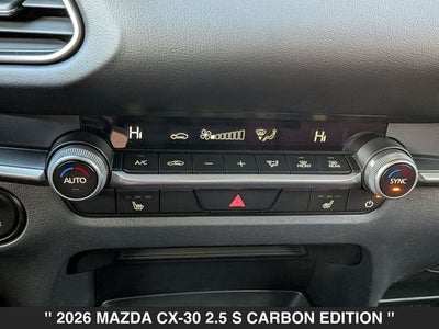 2026 Mazda CX-30 2.5 S Carbon Edition