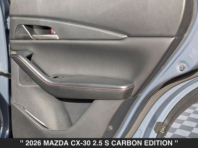 2026 Mazda CX-30 2.5 S Carbon Edition