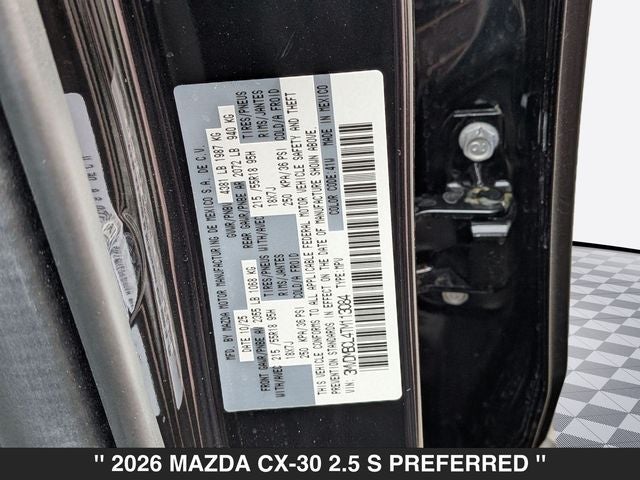 2026 Mazda CX-30 2.5 S Preferred