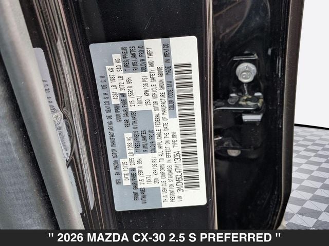 2026 Mazda CX-30 2.5 S Preferred AWD