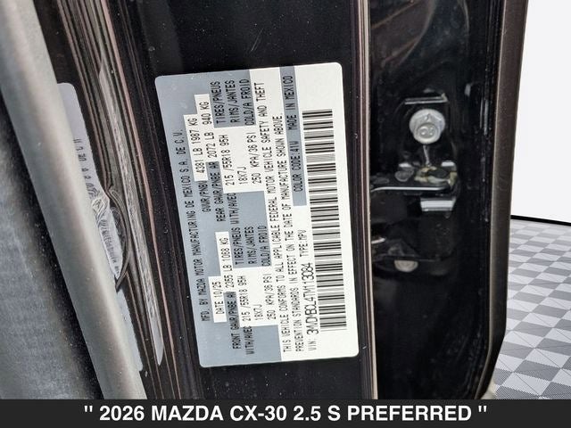 2026 Mazda CX-30 2.5 S Preferred AWD