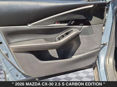 2026 Mazda CX-30 2.5 S Carbon Edition AWD