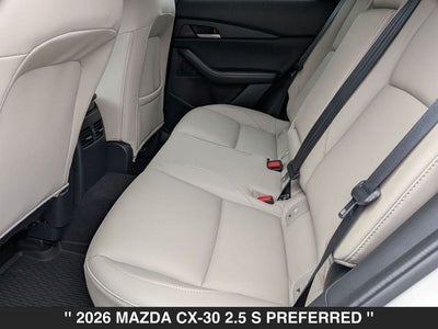 2026 Mazda CX-30 2.5 S Preferred
