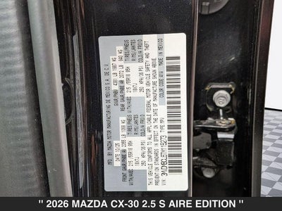 2026 Mazda CX-30 2.5 S Aire Edition