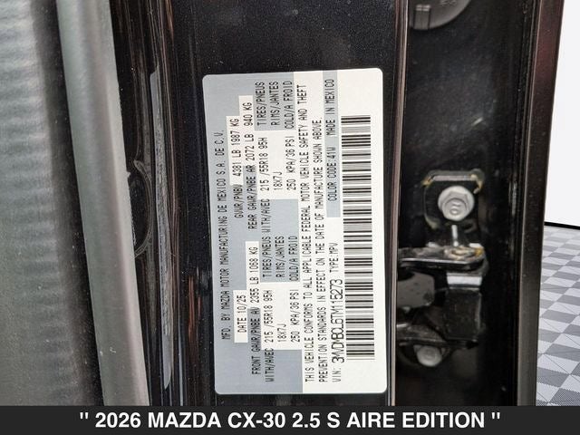 2026 Mazda CX-30 2.5 S Aire Edition