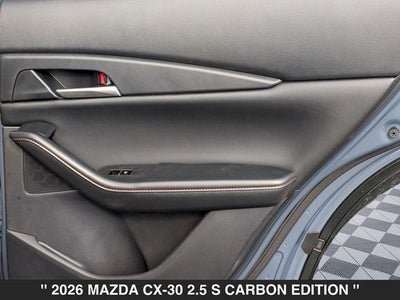 2026 Mazda CX-30 2.5 S Carbon Edition