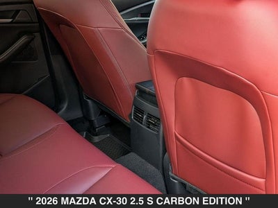 2026 Mazda CX-30 2.5 S Carbon Edition