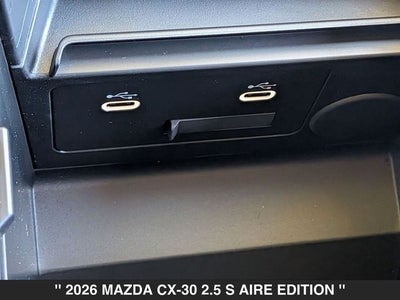 2026 Mazda CX-30 2.5 S Aire Edition