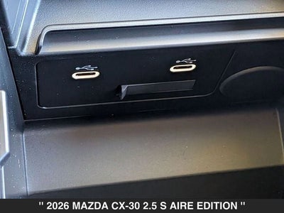 2026 Mazda CX-30 2.5 S Aire Edition
