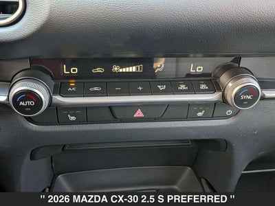 2026 Mazda CX-30 2.5 S Preferred